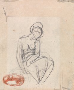 Seated Female Nude